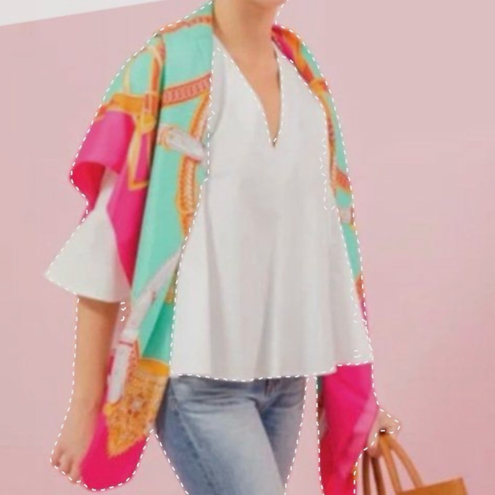 Tuckernuck Pommander Place Susette scarf, one size